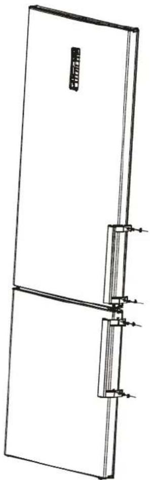 TEKA NFL 430 S - Установка дверных ручек (дополнительно) - 6
