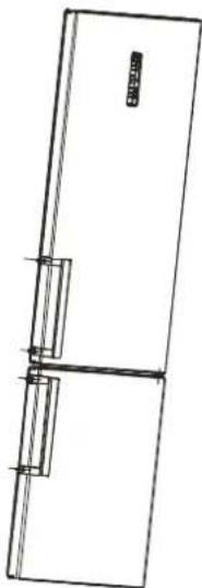 TEKA NFL 430 S - Einbauanleitung Türgriffe (optional) - 2
