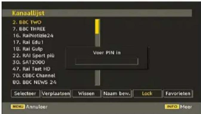 TELEFUNKEN TFX1646D857U - Vergrendelingen toevoegen aan kanalen - 1