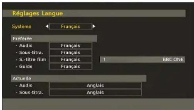 TELEFUNKEN TFX1646D857U - Langue - 2