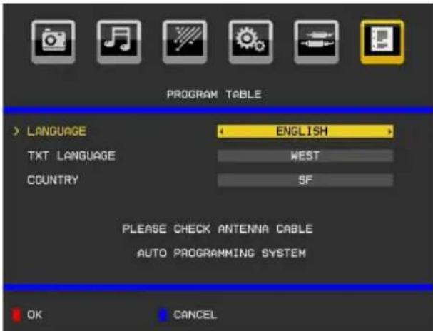 TELEFUNKEN TFX1646D857U - Auto Channel Scan (Retune) - 3
