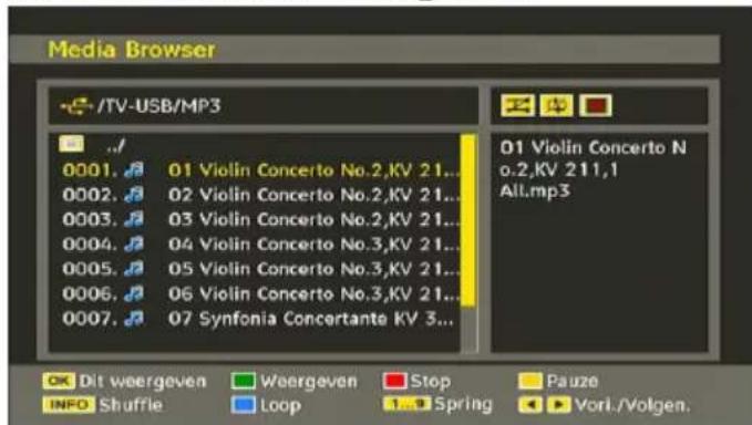 TELEFUNKEN TFX1646D857U - MP3-bestanden weergeven - 1