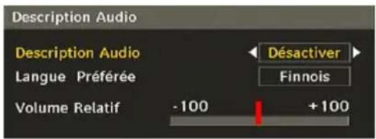 TELEFUNKEN TFX1646D857U - Description Audio (En option) - 1