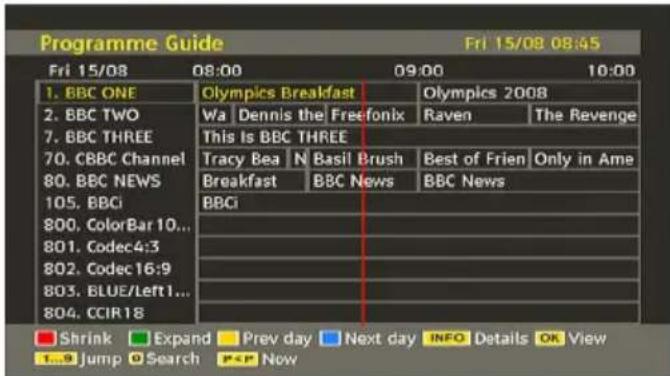 TELEFUNKEN TFX1646D857U - Electronic Programme Guide (EPG) - 1