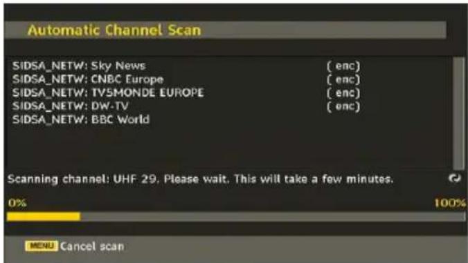 TELEFUNKEN TFX1646D857U - Initial Settings - 3