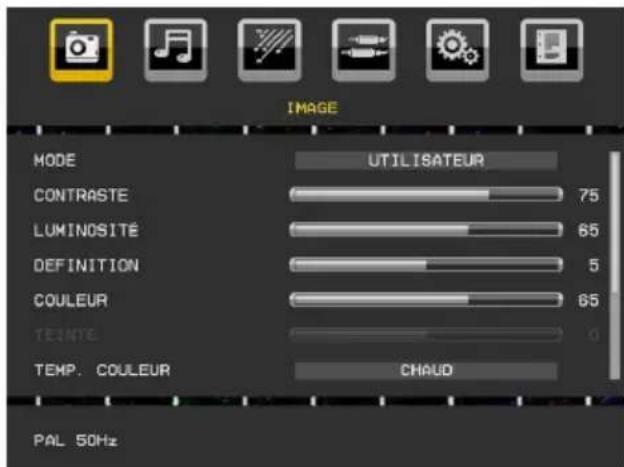 TELEFUNKEN TFX1646D857U - Menu Image - 1