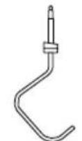 SILVERCREST SKM 600 A1 - Kneading hook, whisk and beater - 1
