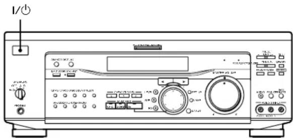 SONY STRDE945 - Annulation de la mémoire de l'amplitur - 1