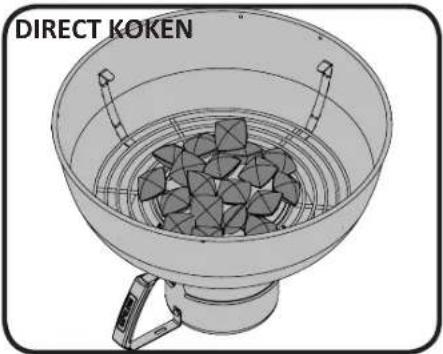 Napoleon Pro Charcoal Leg - Instructies I.V.M. Aansteken - 1