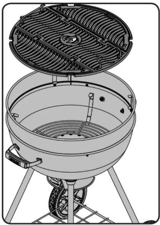 Napoleon Pro Charcoal Leg - Getting Started - 18