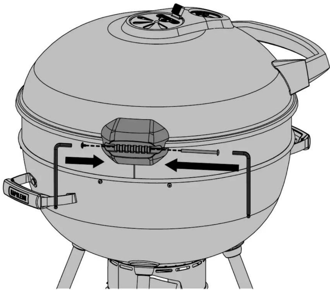 Napoleon Pro Charcoal Leg - Getting Started - 21