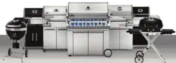 Napoleon Pro Charcoal Leg - Napoleon President's 10 Year Limited Warranty - 2