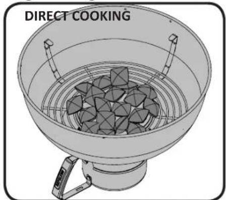 Napoleon Pro Charcoal Leg - Lighting Instructions - 1