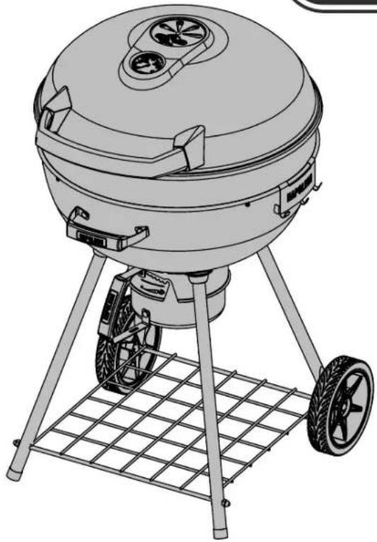 Napoleon Pro Charcoal Leg - 1