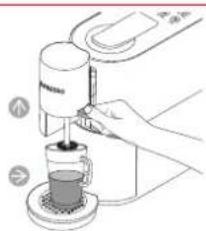 KRUPS Nespresso Atelier XN8908 - Melreceptbereidingen tijdens het gebruiken van een Nespresso VIEW mok (270ml) / Παρασκευή συνταγής γάλακτος για την κούπα Nespresso VIEW (270ml) / - 3