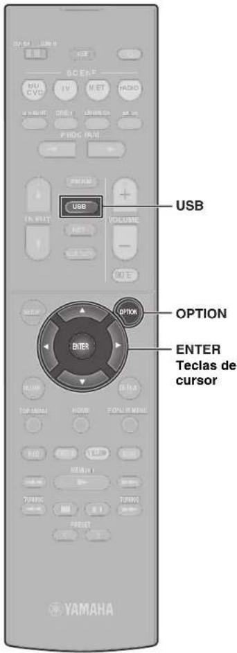 YAMAHA YHT5950U - Reproducción de música almacenada en un dispositivo Bluetooth® - 1