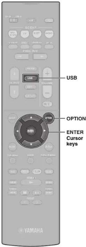 YAMAHA YHT5950U - Playing music stored on a Bluetooth® device - 1