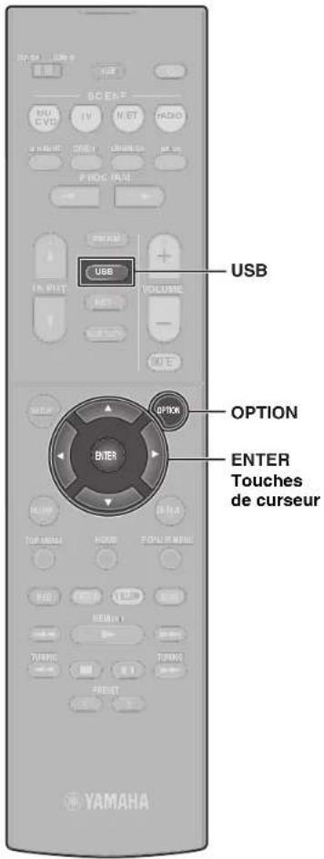 YAMAHA YHT5950U - Lecture de musique stockée sur un dispositif Bluetooth® - 1