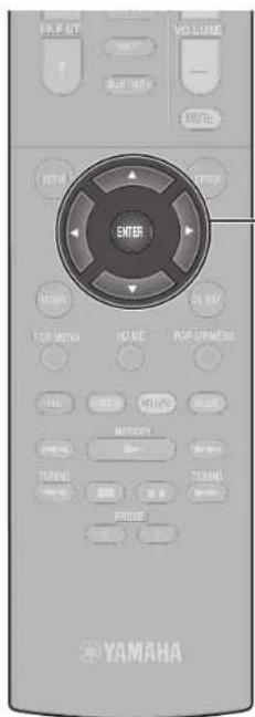 YAMAHA YHT5950U - Optimisation automatique des réglages d'enceintes (YPAO) - 1
