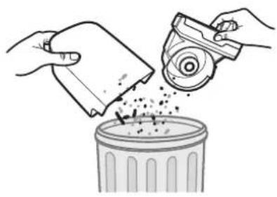 SAMSUNG Powerbot R7065 - Limpieza del contentedor de polvo - 3