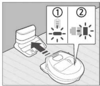 SAMSUNG Powerbot R7065 - Vérifiez l'état de la charge - 1