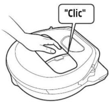 SAMSUNG Powerbot R7065 - Limpieza del contentedor de polvo - 6