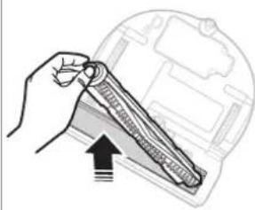 SAMSUNG Powerbot R7065 - Limpieza del cepillo y de la herramienta de activacion automatica - 2