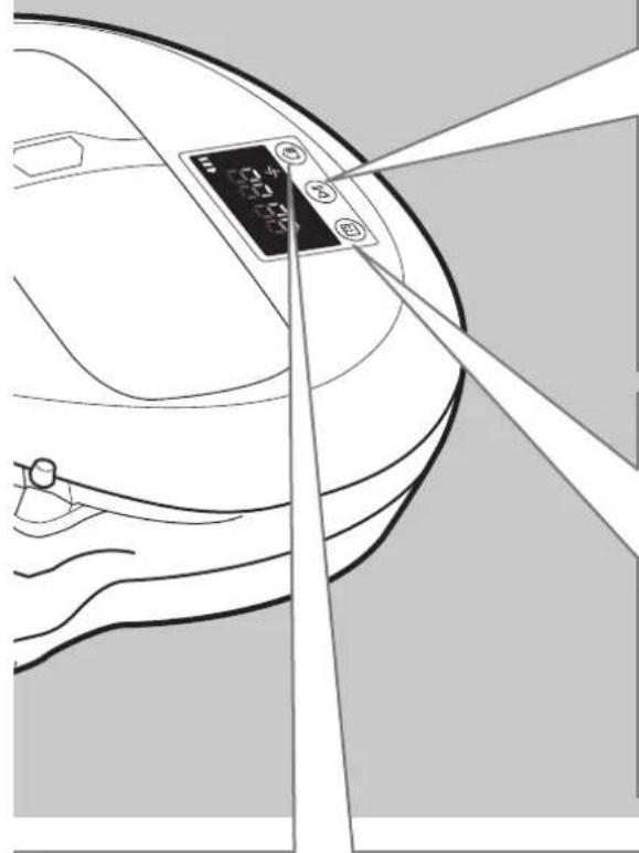 SAMSUNG Powerbot R7065 - Démarrage du mode nettoyage automatique - 2