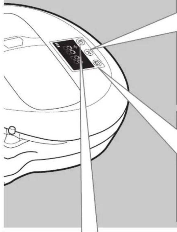 SAMSUNG Powerbot R7065 - Inicio del modo de limpieza automática - 2
