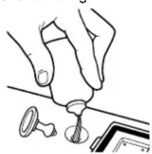 Roper RUD5750HQ0 - Filling the dispenser - 1