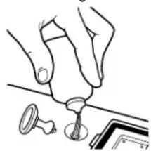 Roper RUD1000DB1 - Filling the dispenser - 1