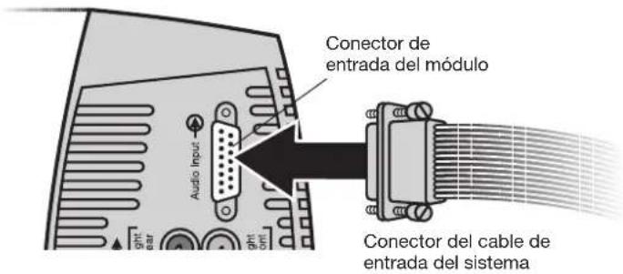 BOSE Acoustimass 10 series V - Conexión del módulo Acoustimass® al receptor - 1