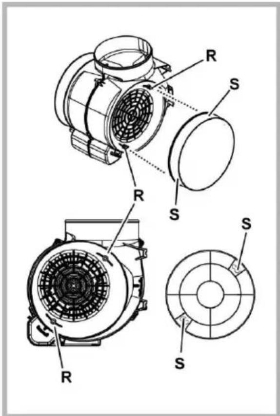 WHIRLPOOL AKR 7541 UK IX - Wartung des Aktivkohlefilters - 1
