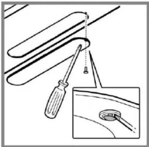 WHIRLPOOL AKR 7541 UK IX - Replacing lamps - 1