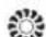 WHIRLPOOL SPIW4122 - Symbolen op display van afstandsbediening - 7