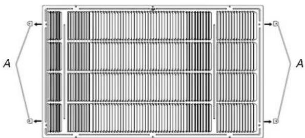 WHIRLPOOL ACE114PP0 - Wall sleeve dimensions: 26^  × 15.625^  × 16.875^ (66 cm x 39.9 cm x 42.9 cm) - 3
