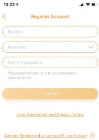 SMARTWARES CIP39220 - Création d'un compte - 1