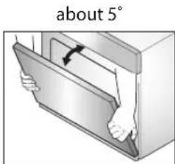 LG LWS3063BD - Removing the Door - 2