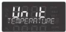 LG LWS3063BD - Choisir Fahrenheit ou Celsius - 1
