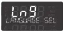 LG LWS3063BD - Selecting the Display Language - 1