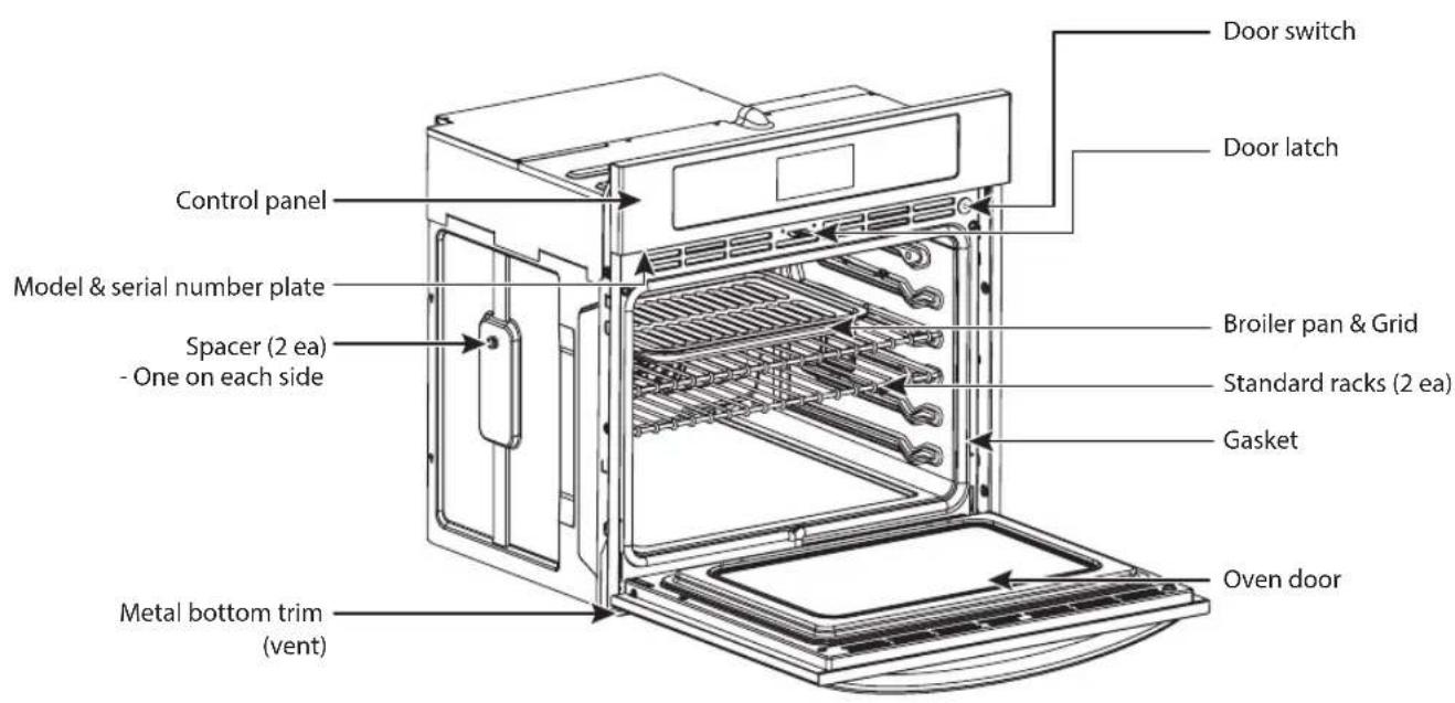 LG LWS3063BD - OVEN OVERVIEW - 1