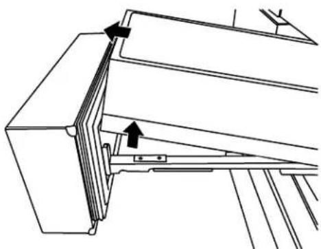 WHIRLPOOL WRV986FDEM - Step 1 - Adjust the Printer Flants Up/Down - 2