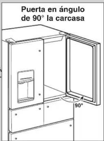 WHIRLPOOL WRV986FDEM - como qitar y volver aponer la puerta en su lugar - 6