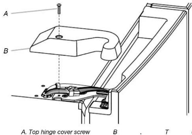 WHIRLPOOL WRV986FDEM - Remove Left-Hand Door - 1