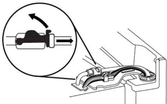 WHIRLPOOL WRV986FDEM - Remove Left-Hand Door - 2