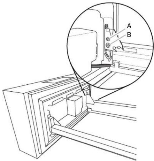 WHIRLPOOL WRV986FDEM - Step 1 - Adjust the Printer Flants Up/Down - 4