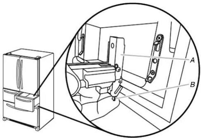WHIRLPOOL WRV986FDEM - Remove the Drawing Fronts - 4