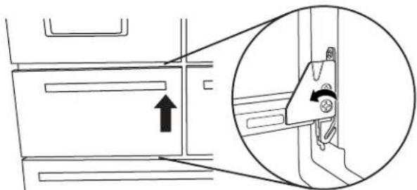 WHIRLPOOL WRV986FDEM - Step 1 - Adjust the Printer Flants Up/Down - 6