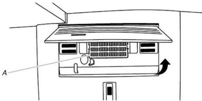WHIRLPOOL WRV986FDEM - Installation du filtré à air - 1