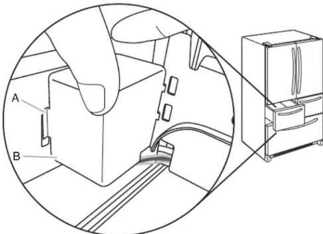 WHIRLPOOL WRV986FDEM - Remove the Drawing Fronts - 2